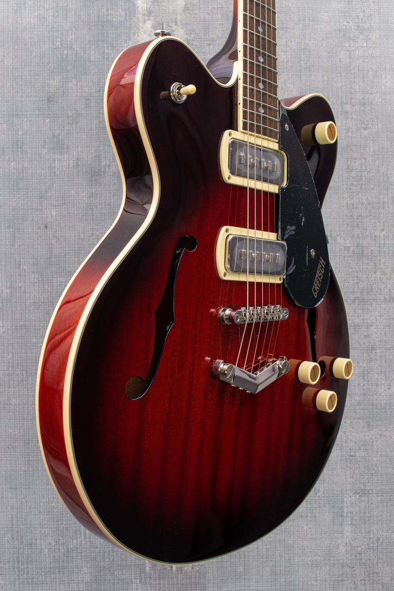 Gretsch G2622-P90 Streamliner Double-Cut P90 Claret Burst