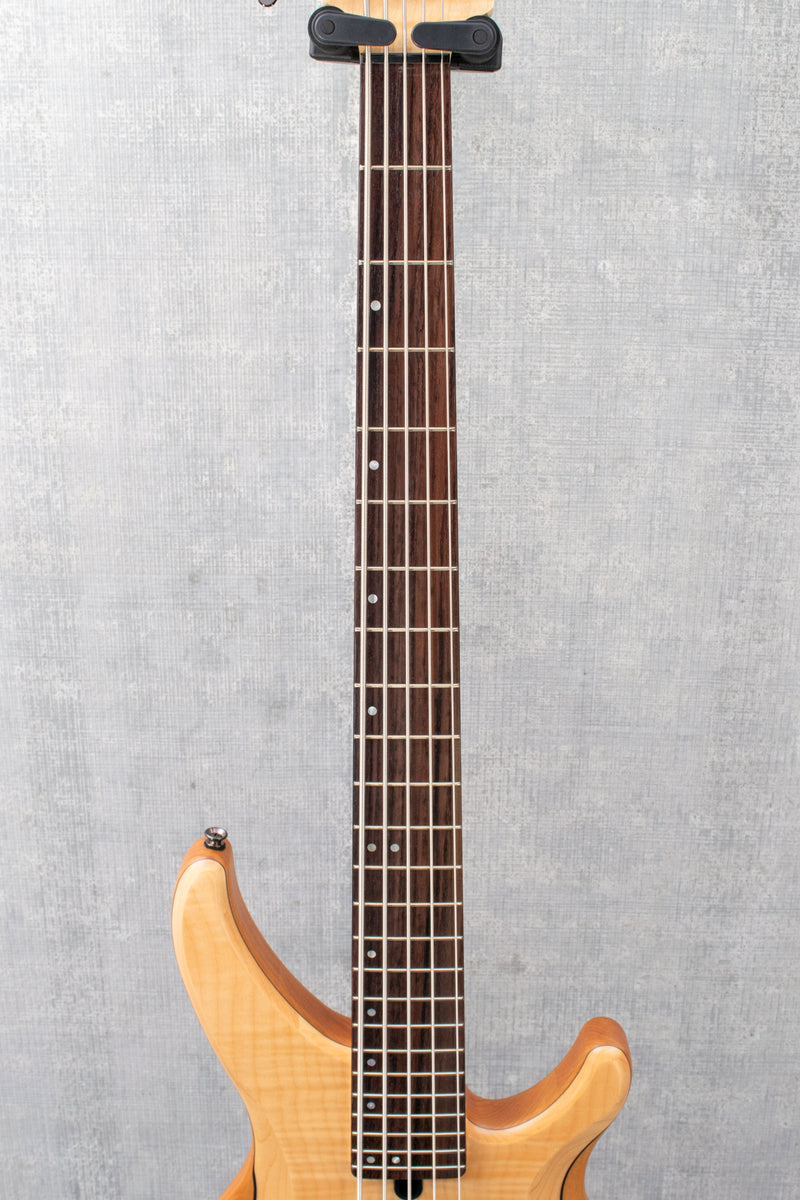 Yamaha TRBX605FM NS 5 String Bass, Flamed Maple