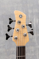 Yamaha TRBX605FM NS 5 String Bass, Flamed Maple
