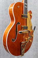 Gretsch  G6120TG-DS Players Edition Nashville Hollow Body DS with String-Thru Bigsby Roundup Orange