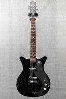 Danelectro Blackout 59 Black Metalflake Mint