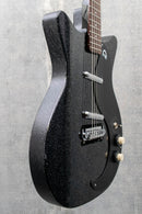 Danelectro Blackout 59 Black Metalflake Mint