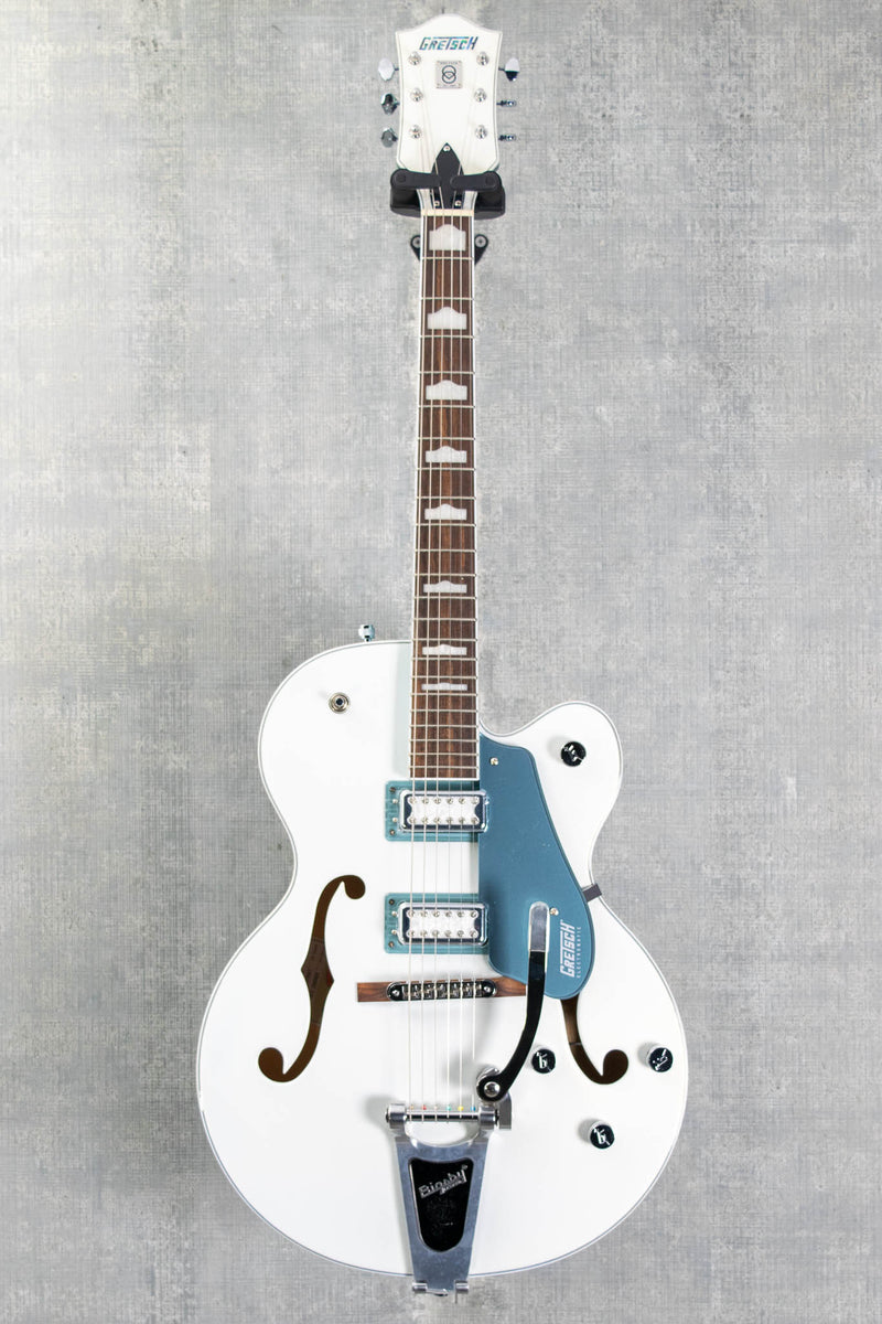 Gretsch G5420T-140 Electromatic 140th Anniversary Double Platinum Hollow Body with Bigsby Two-Tone Pearl Platinum/Stone Platinum