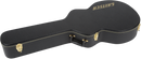 Gretsch G6241FT 16" Hollow Body Flat Top Hardshell Case, Black