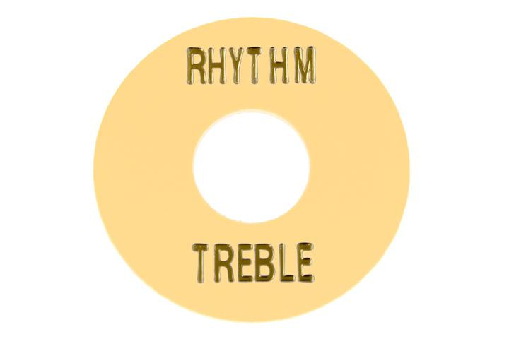 Rhythm and Treble Switch Ring - Cream Plastic