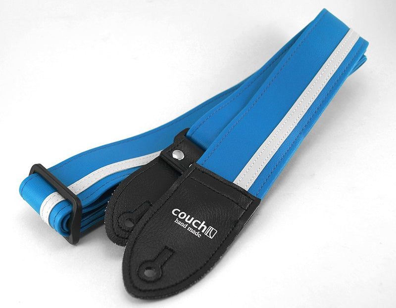 Couch Runway Blue Racer X Guitar Strap