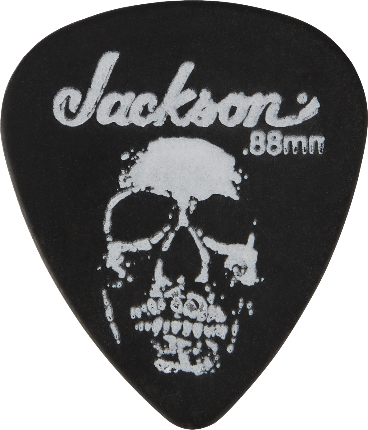 Jackson 451 Skull Picks Black Med/Heavy .88mm