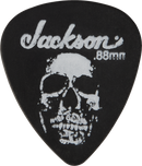 Jackson 451 Skull Picks Black Med/Heavy .88mm