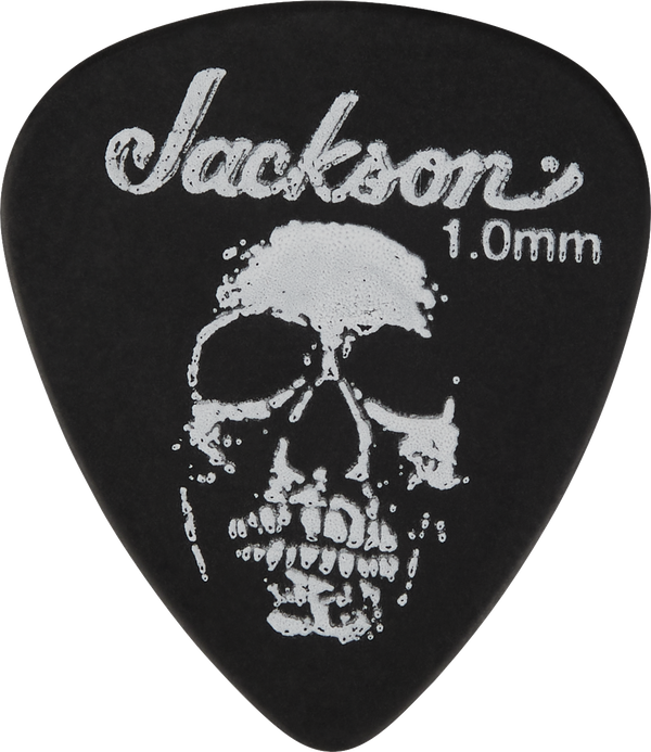 Jackson 451 Skull Picks Black Heavy 1mm