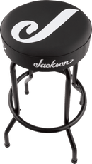Jackson J Logo Barstool Black and White 30"
