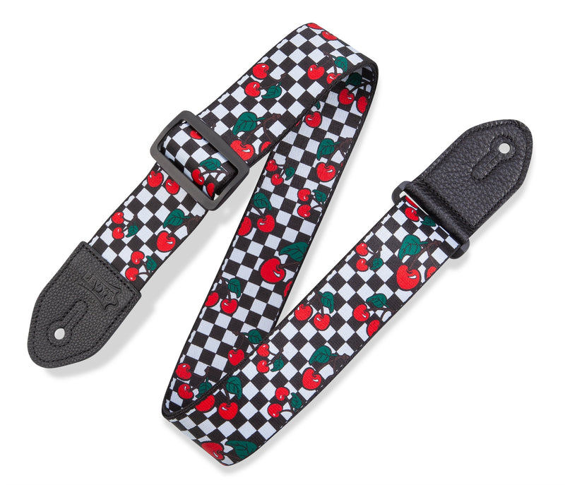 Levy's MP2FS-002 Fruit Salad Cherries Guitar Strap