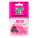 Ernie Ball Everlast Picks .60MM Pink 12 Pack
