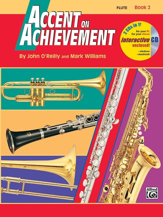 Alfred Accent on Achievement Flute Book 2