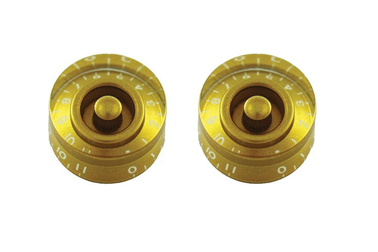 PK-0132 Set of 2 Speed Knobs that go to 11 - Gold