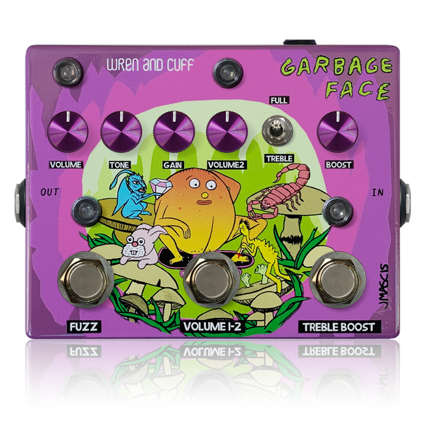 Wren and Cuff J Mascis Garbage Face Signature Pedal Wren and Cuff J Mascis Garbage Face Signature Pedal