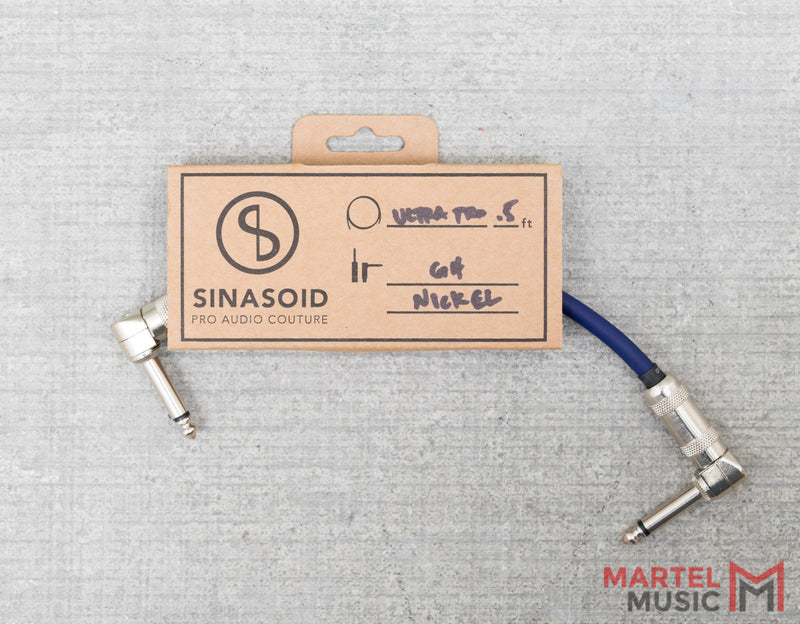 Sinasoid Gotham GAC-1 Ultra Pro Patch Cable 6 Inch - Indigo