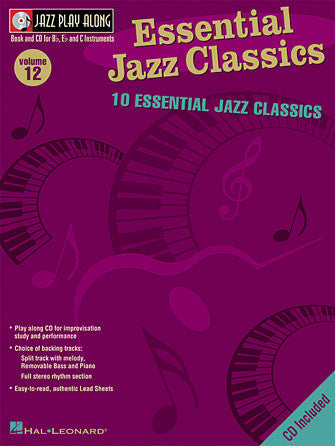 Hal Leonard Essential Jazz Classics Jazz Play-Along