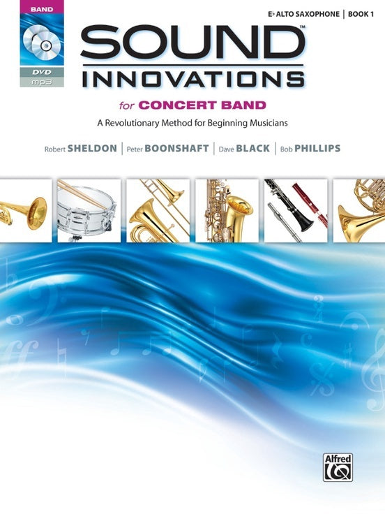 Alfred Sound Innovations for Concert Band Alto Saxophone Book 1