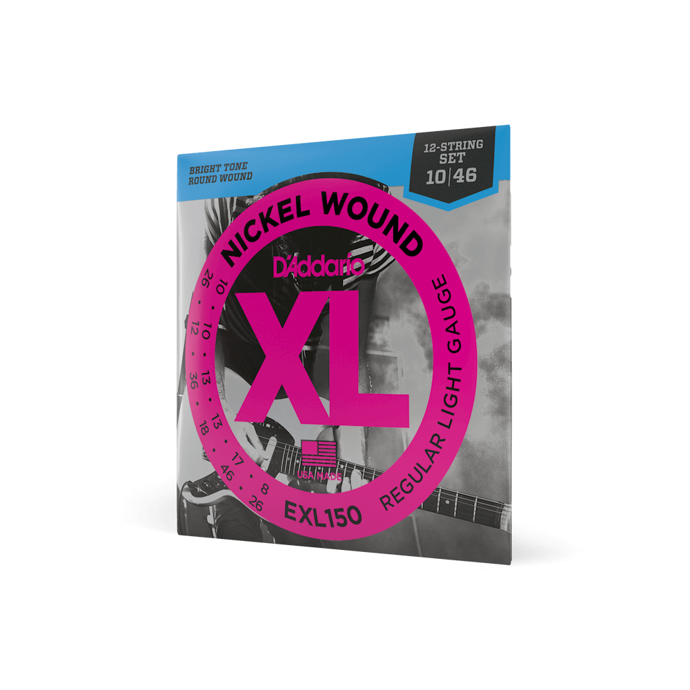 D'Addario EXL150 Regular Light 12-String Electric Guitar Strings