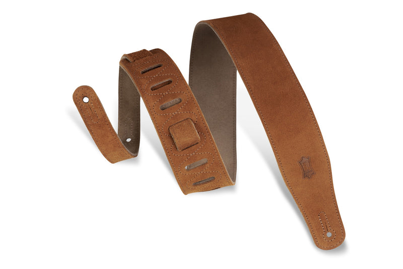 Levy's Suede Guitar Strap – MS26-HNY - Honey