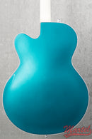Gretsch G5410T LE Electromatic Tri-Five Hollow Body Single-Cut w/ Bigsby, Two-Tone Ocean Turquoise/Vintage White