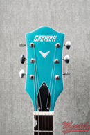 Gretsch G5410T LE Electromatic Tri-Five Hollow Body Single-Cut w/ Bigsby, Two-Tone Ocean Turquoise/Vintage White
