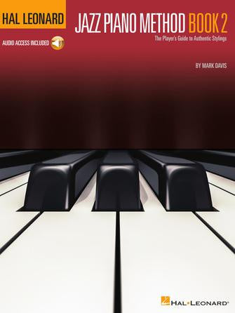 Hal Leonard Jazz Piano Method Book 2 W/ Audio