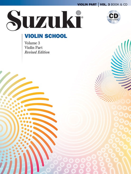 Suzuki Violin School Violin Part & CD, Volume 3 (Revised)