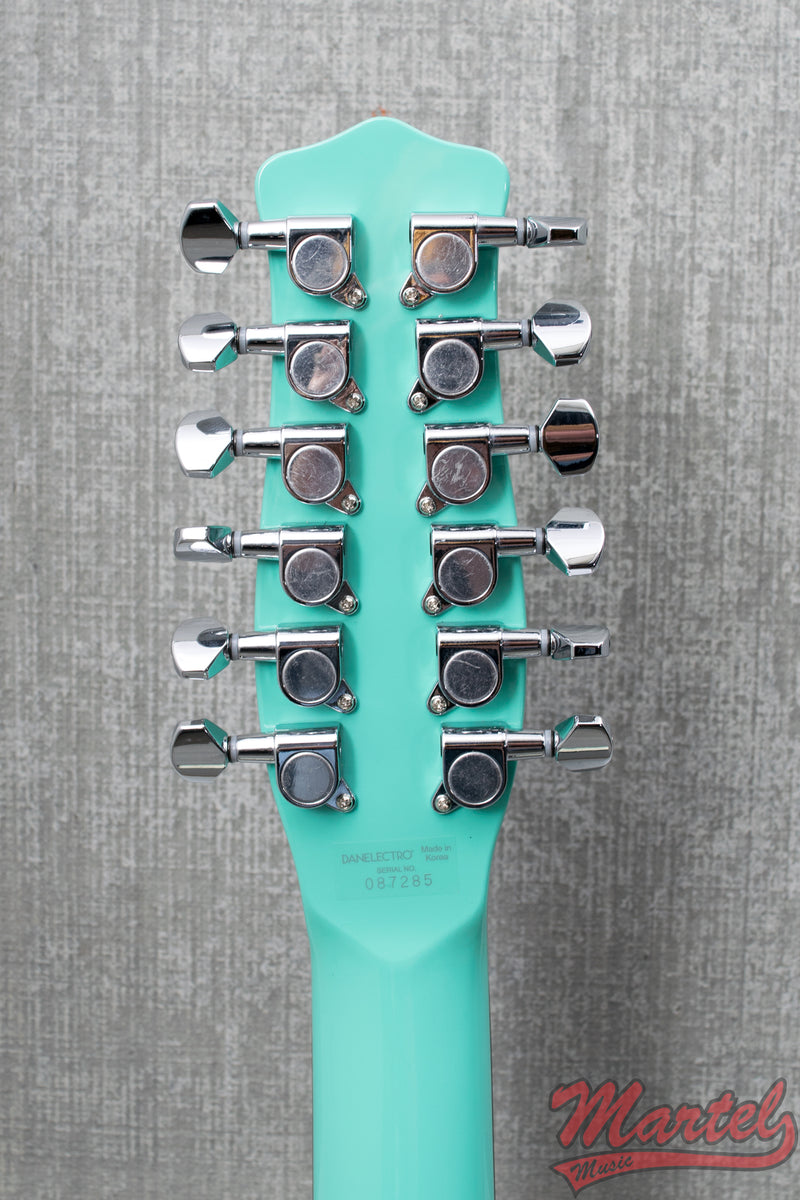 Danelectro 59 12 String Guitar Aqua
