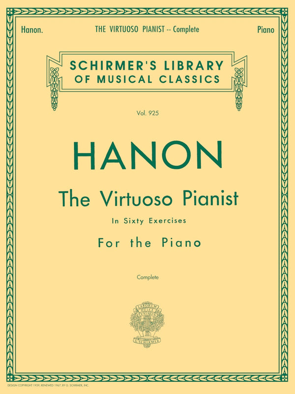 Hanon Virtuoso Pianist in 60 Exercises
