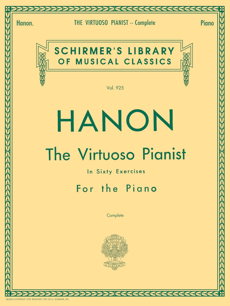 Hanon Virtuoso Pianist in 60 Exercises