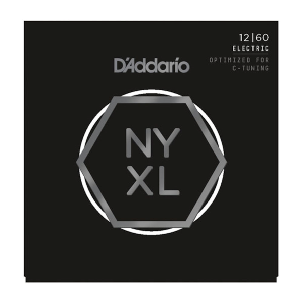 D'Addario NYXL1260 Nickel Wound, Extra Heavy, 12-60