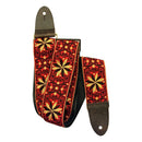 Levy's 2" Vintage Hootenanny Jacquard Weave Guitar Strap M8HTV-21