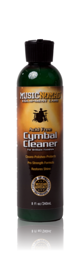 Cymbal Cleaner - Acid Free Cleaner, Polisher, Protectant for Brilliant Finishes
