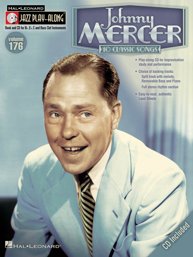Johnny Mercer Jazz Play-Along Volume 176