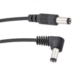 Voodoo Lab 2.1mm Straight and Right Angle Barrel Cable 24"