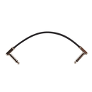 Ernie Ball 6" Single Flat Ribbon Patch Cable Black