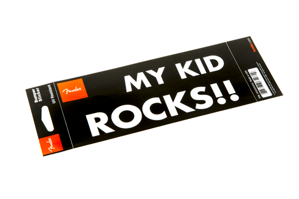 Fender My Kid Rocks Sticker