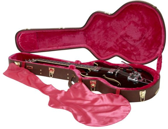 Gator GW-335-BROWN Semi-Hollow Guitar Deluxe Wood Case