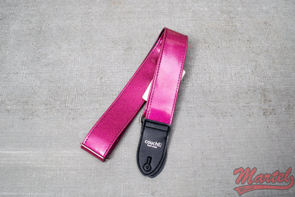 Couch Pink Sparkle Guitar Strap