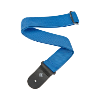 Polypropylene Guitar Strap, Blue