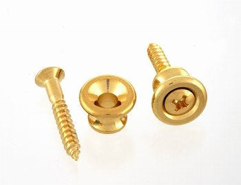 All Parts Gibson Style Gold Strap Buttons