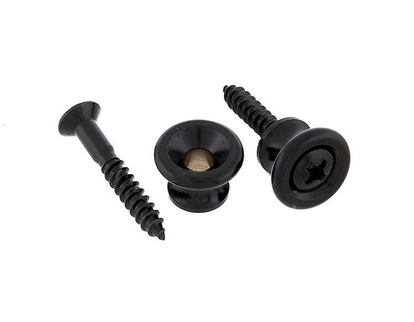 All Parts Gibson Style Black Strap Buttons