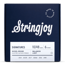 Stringjoy Signatures Balanced Light Gauge (10-48) Nickel Wound Electric Guitar Strings