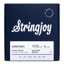 Guitar string package by stringjoy