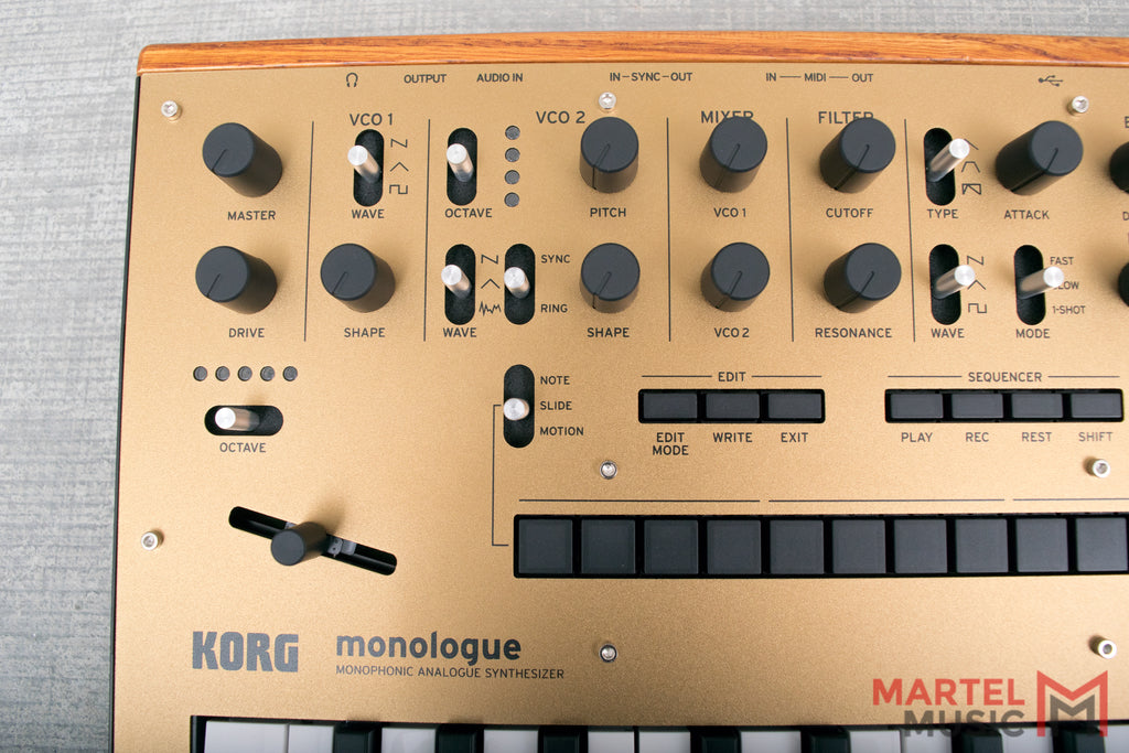 Korg Monologue (Silver)  MUSIC STORE professional