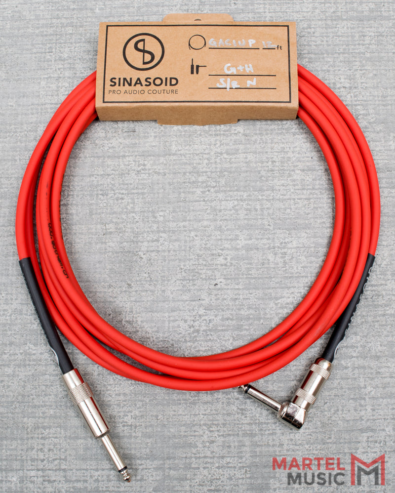 Sinasoid Gotham Audio GAC-1 Ultra Pro 12' Red  Instrument Cable