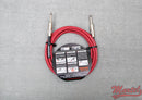 Divine Noise 10ft Red Cable Straight Ends