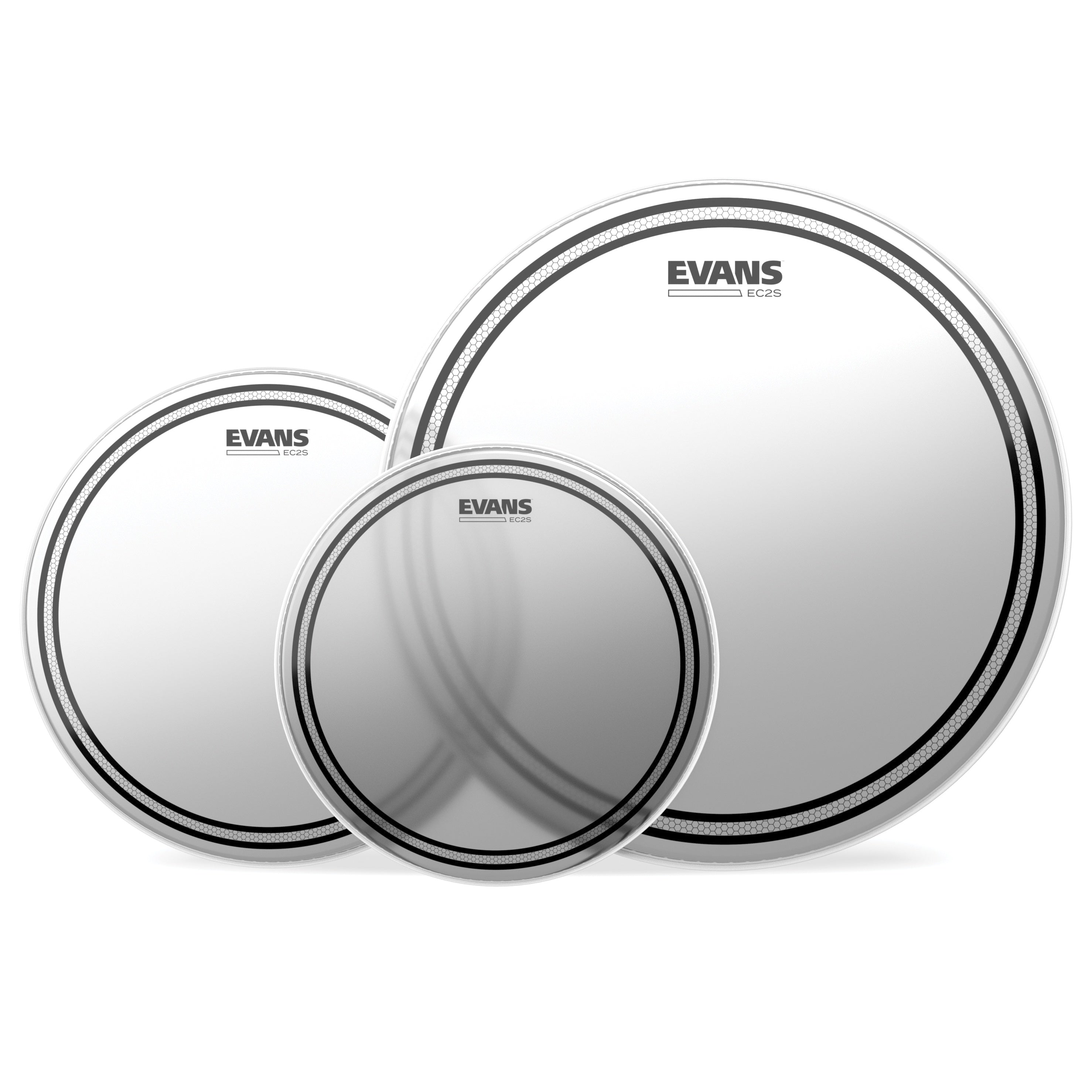 Evans EC2 Tom Pack, Coated, Standard (12, 13, 16 inch)