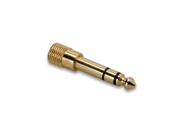 Hosa Headphone Adapter 3.5 mm TRS to 1/4 in TRS